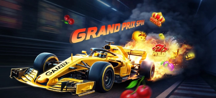 Grand Prix Spin — win Formula 1 tickets and big prizes! 🏎️